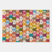 Teddy Bear Geschenkpapier Set (Vorderseite)