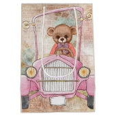 Teddy Bear Gift Bag Mittlere Geschenktüte (Rückseite)