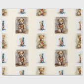 Teddy Bear Gift Geschenkpapier (Flach)