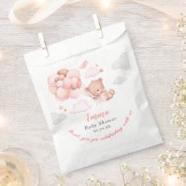 Teddy Bear Girl Babydusche Geschenktütchen