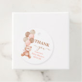 Teddy Bear Girl Girl Shower Geschenkanhänger (Beispiel)