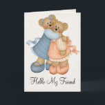 Teddy Bear Girlfriends Freundschaftsgrüße Karte<br><div class="desc">Sie können die Nachricht an Ihre Bedürfnisse anpassen... entworfen von marlodeedesigns.com © 2004-2013 MarloDee Designs: Alle Rechte vorbehalten. Alle erforderlichen Lizenzen wurden erworben und sind in Datei gespeichert. Bilder auf dieser Website sind NICHT öffentlich zugänglich. Sie dürfen diese Designs, Bilder, Illustrationen, Fotografien, Kunst und Schrift nicht kopieren, duplizieren, verändern oder...</div>