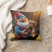 Teddy Bear Gnome Kissen (Decke)