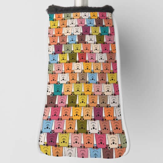 Teddy Bear Golf Headcover (Rotieren 90)