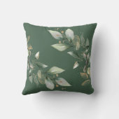 Teddy Bear Greenery Wreath Balloon Boy Kinderzimme Kissen (Rückseite)