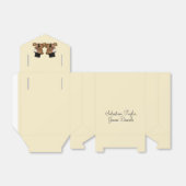 Teddy Bear Grooms Wedding Geschenkschachtel (Ungefaltet)