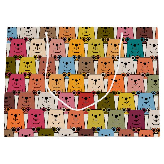 Teddy Bear Große Geschenktüte (Vorderseite)