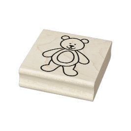 Teddy Bear Gummistempel