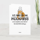 Teddy Bear & Heart Personalisiertes Foto Valentine Karte (Rückseite)