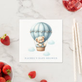 Teddy Bear Hot Air Ballon Babydusche Napkins Serviette (Beispiel)