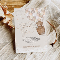 Teddy Bear Hot Air Ballon