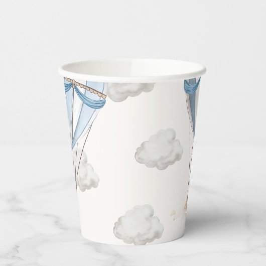 Teddy Bear Hot Air Ballon Pappbecher (Links)