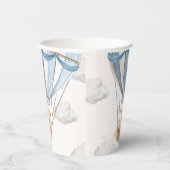 Teddy Bear Hot Air Ballon Pappbecher (Rechts)