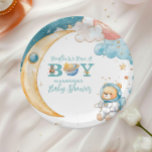 Teddy Bear Houston Wir haben einen Jungen im Weltr Pappteller<br><div class="desc">Set den Tisch für eine feierliche Feier mit unseren Space Outer Baby Shower Navy Paper Teller! Diese dekorativen und dennoch robusten Teller sind ideal, um Snacks, Mahlzeiten oder Desserts an der Babydusche zu servieren und gleichzeitig eine leichte und stressfreie Reinigung behalten. Features: Kosmisches Design: Eine marineblau-blaue Kulisse mit funkelnden Sternen,...</div>