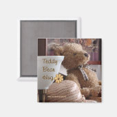 Teddy Bear Hug (1) Magnet (Vorderseite/Rückseite)