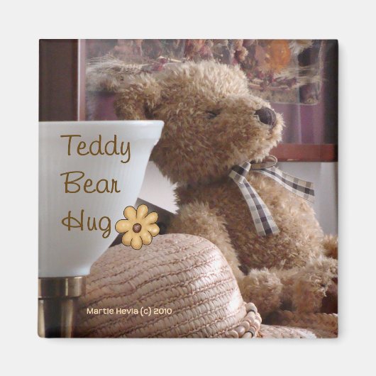 Teddy Bear Hug (1) Magnet (Vorne)