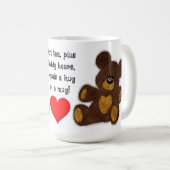 Teddy Bear Hug (Hot Tea) - 15 oz. Mug Kaffeetasse (VorderseiteRechts)