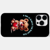 Teddy Bear Hugs Case-Mate iPhone Hülle (Rückseite (Horizontal))