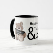Teddy Bear Hugs Coffee Tasse (Vorderseite Links)