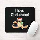 Teddy Bear I Liebe Weihnachtsgeschenke und Geschen Mousepad (Mit Mouse)