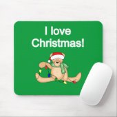 Teddy Bear I Liebe Weihnachtsgeschenke und Geschen Mousepad (Mit Mouse)