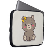 Teddy Bear Illustration Laptopschutzhülle (Vorne Rechts)