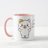 Teddy Bear Illustration Tasse (Links)