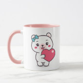 Teddy Bear Illustration Tasse (Links)