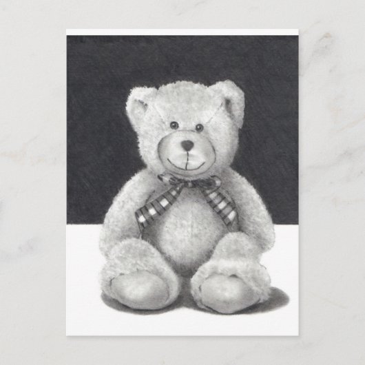 Teddy Bear im Stift Postkarte (Vorderseite)
