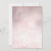 Teddy Bear in a Teacup Galantine's Tea Party Einladung (Rückseite)