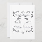 Teddy Bear in Airplane Geburtsankündigung (Rückseite)