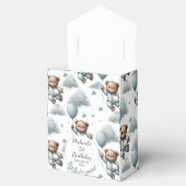 Teddy Bear in Blue Pajamas Geburtstag Geschenkschachtel (Geöffnet)