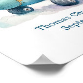 Teddy Bear in Kinderzimmer Decke Wand Kunst (Ecke)