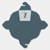 Teddy Bear Jean Baby Shower Blue Geschenkschachtel (Ungeklappt)