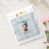 Teddy Bear Jean Baby Shower Blue Geschenktütchen (Versiegelt)