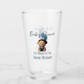 Teddy Bear Jean Baby Shower Glas (Vorderseite)