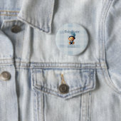 Teddy Bear Jean Baby Showknopf Button (Beispiel)