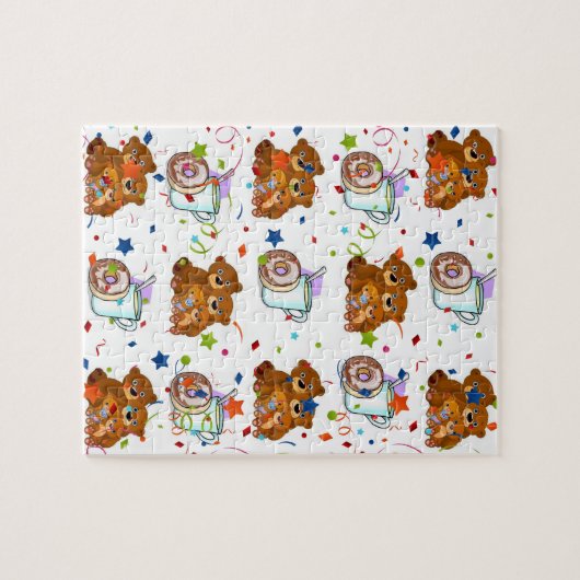 Teddy Bear Jigsaw Puzzle (Horizontal)