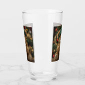 Teddy Bear Kaffee Weihnachten Glas (Links)