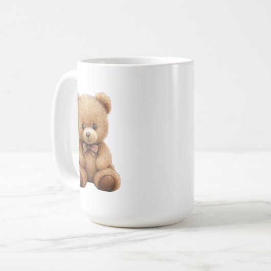 Teddy Bear Kaffeetasse (Vorderseite Links)