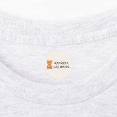 Teddy Bear Kids Bekleidungsname Etiketten (Befestigt)