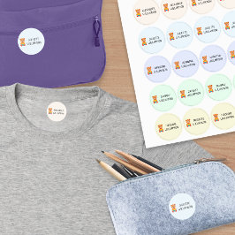 Teddy Bear Kids Bekleidungsname Etiketten