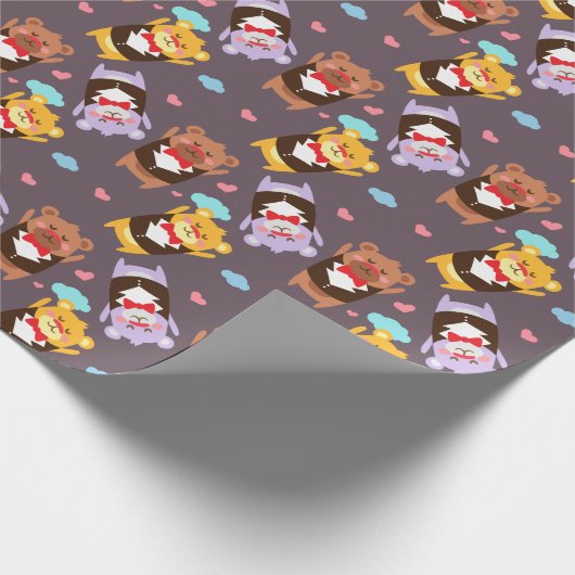Teddy Bear Kids Geschenkpapier (Ecke)