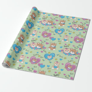 Teddy Bear Kids Geschenkpapier