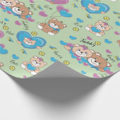 Teddy Bear Kids Geschenkpapier (Ecke)