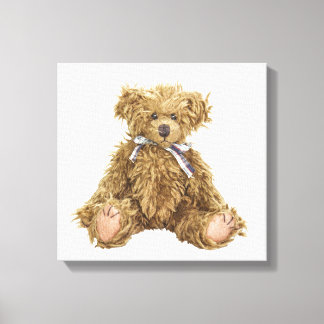 Teddy Bear Kinderzimmer Canvas Print Leinwanddruck