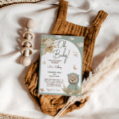 Teddy Bear & Kinderzimmer Toys Boho Kinderdusche Einladung