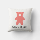 Teddy Bear Kissen (Rückseite)