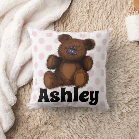 Teddy Bear Kissen (Decke)