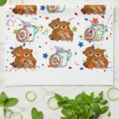 Teddy Bear Kitchen Handtuch (Gefaltet)
